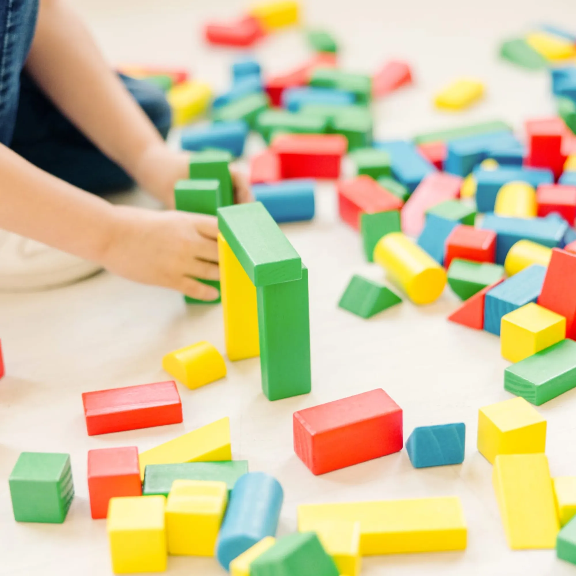 200 Piece Wood Blocks Set>Melissa & Doug Discount