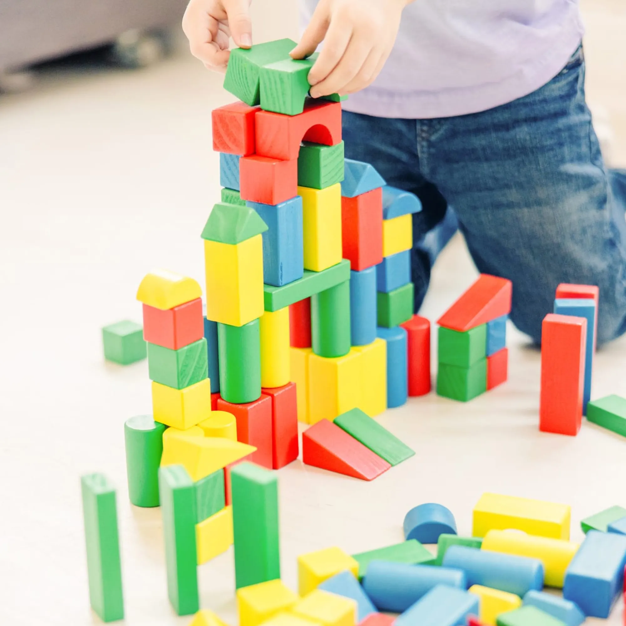 200 Piece Wood Blocks Set>Melissa & Doug Discount