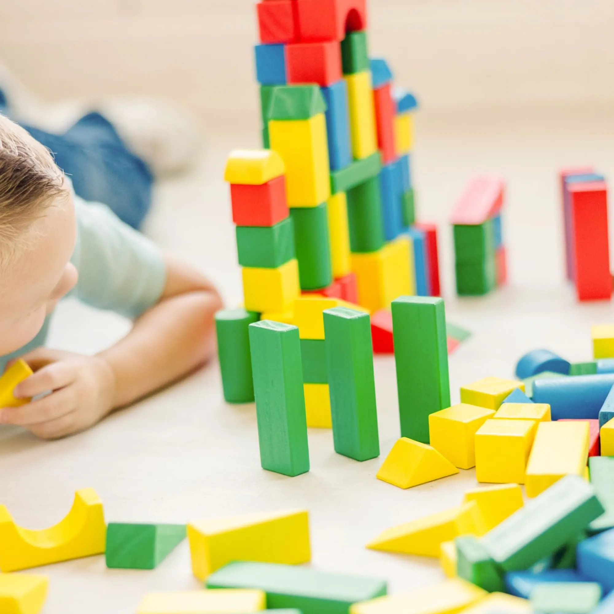 200 Piece Wood Blocks Set>Melissa & Doug Discount