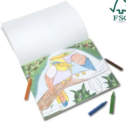 ABC 123 Dot-to-Dot Coloring Pad – Wild Animals><noscript><img width=