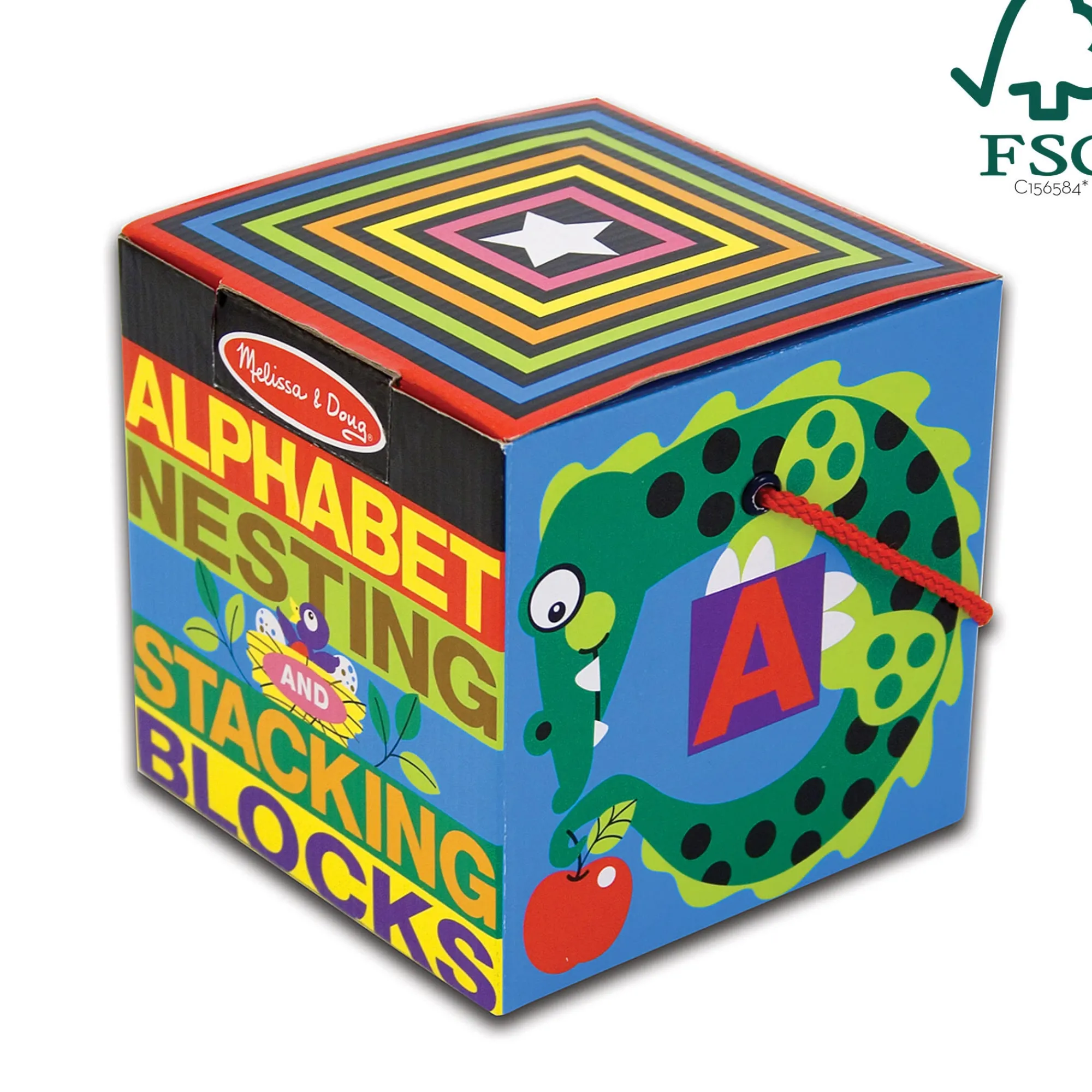 Alphabet Nesting and Stacking Blocks>Melissa & Doug Online