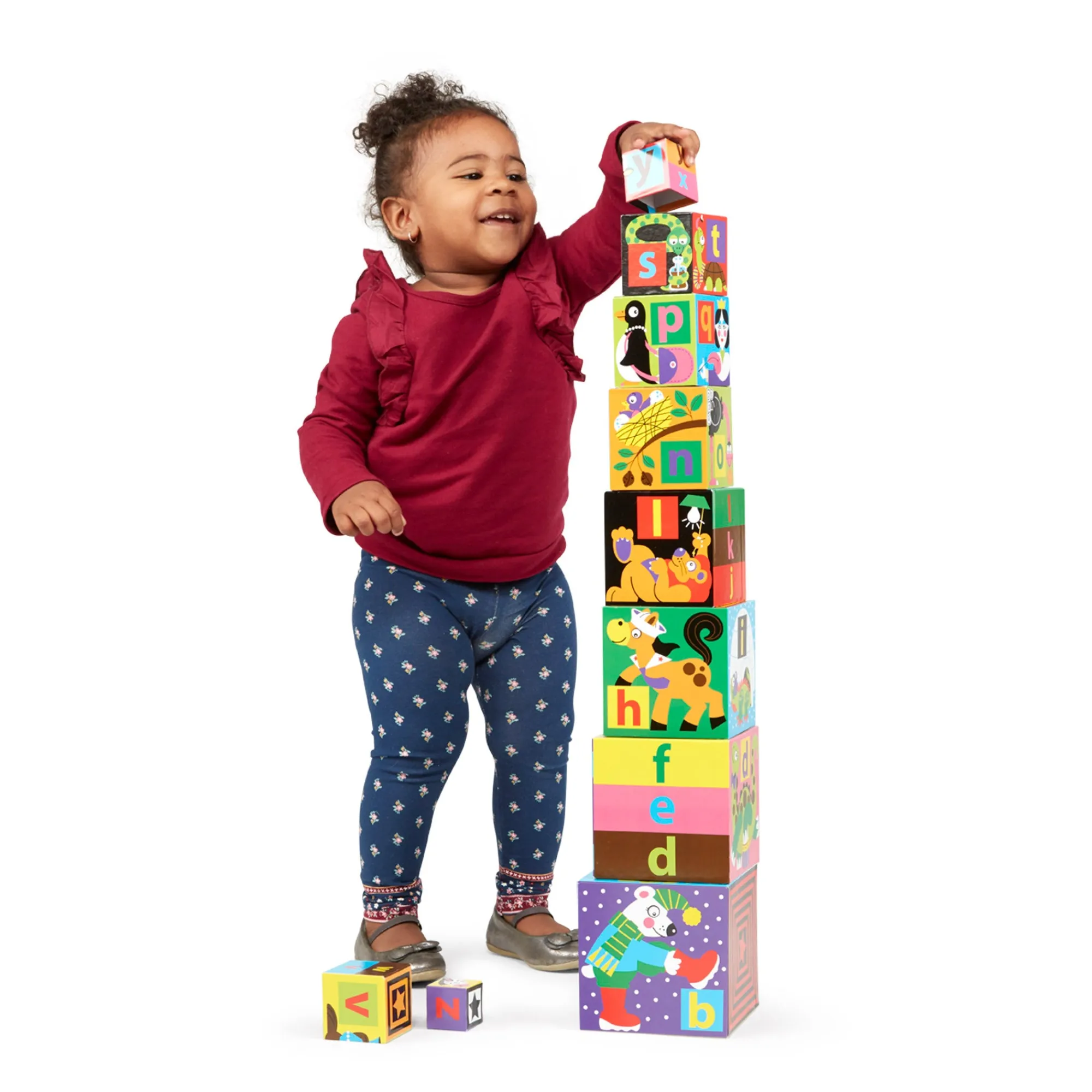 Alphabet Nesting and Stacking Blocks>Melissa & Doug Online