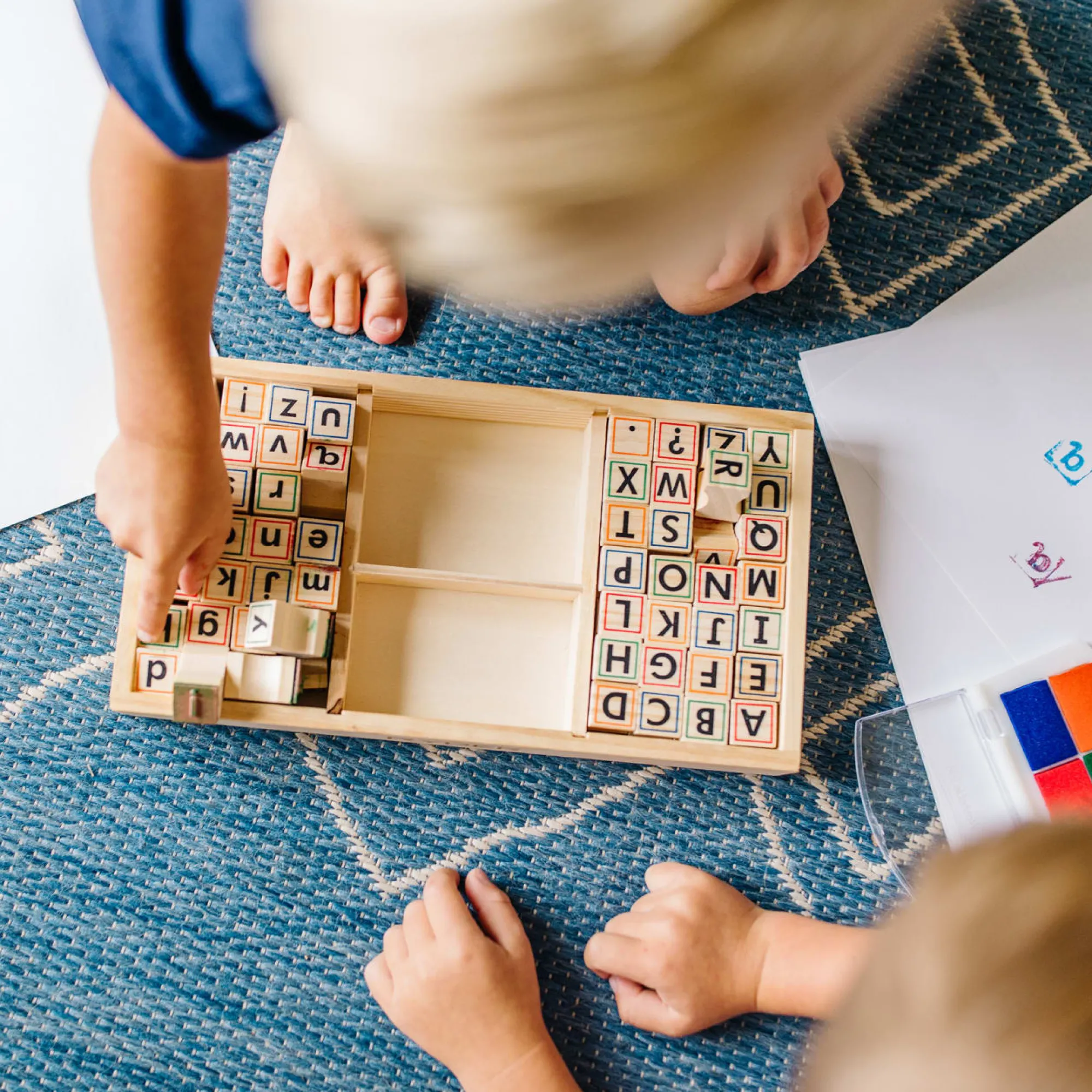 Alphabet Stamp Set>Melissa & Doug