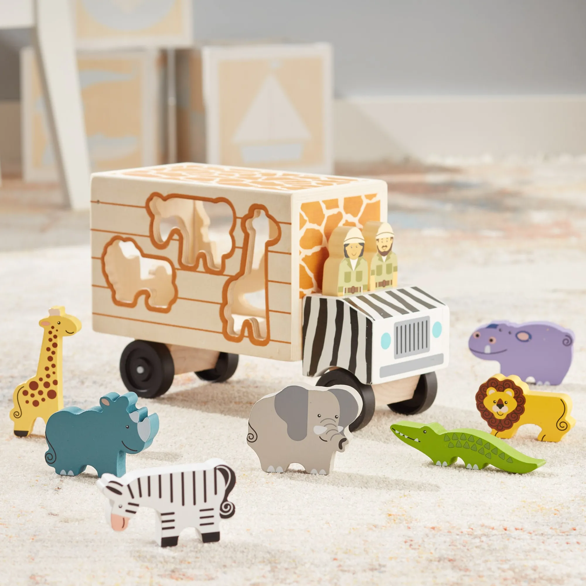 Animal Rescue Wooden Play Set>Melissa & Doug