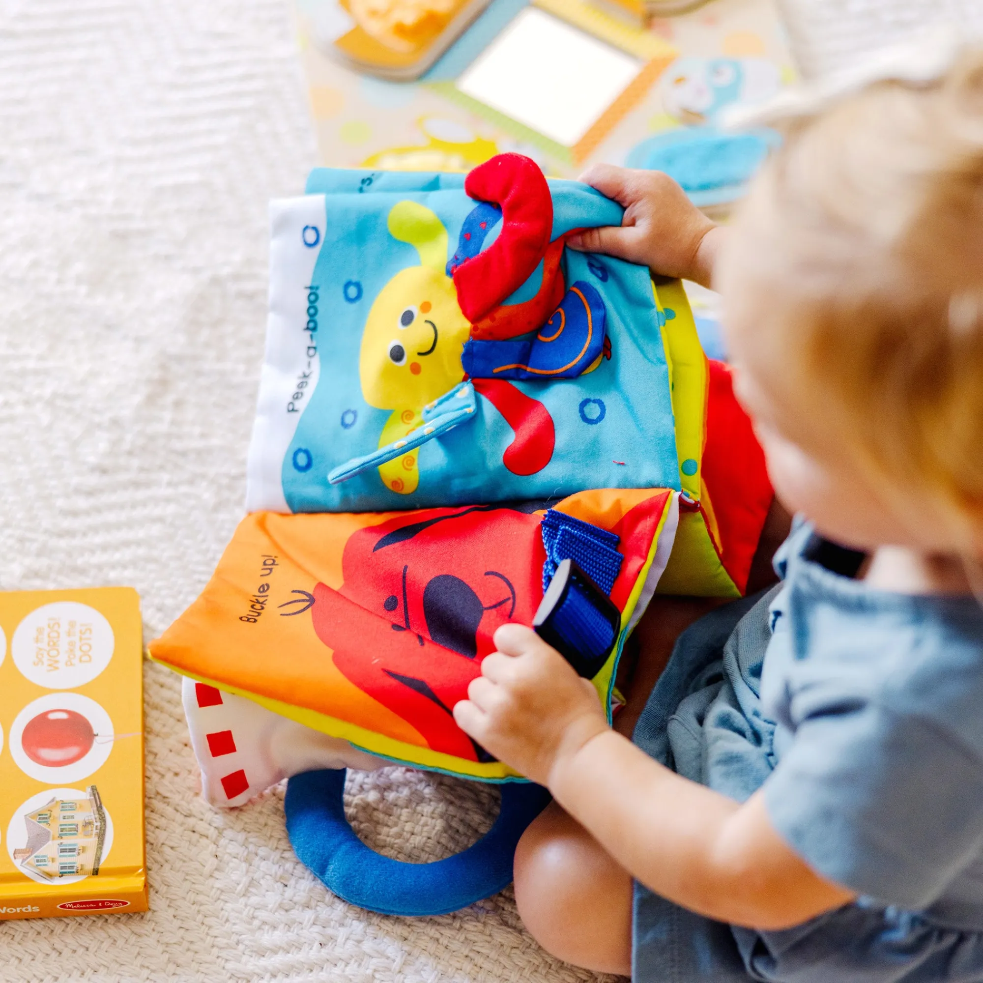 Baby Gift Set Collection: My First Activity Book, Poke-a-Dot First Words, Peek-a-Boo Touch & Feel Puzzle>Melissa & Doug Online