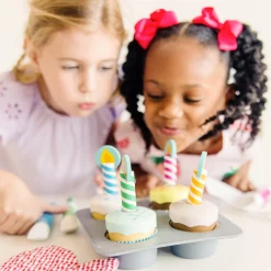 Bake & Decorate Wooden Cupcake Play Set>Melissa & Doug Best