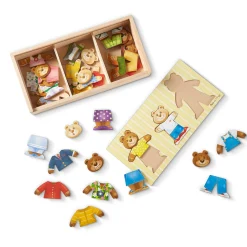 Bear Family Dress-Up Puzzle - 45 Pieces><noscript><img width=