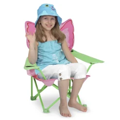 Bella Butterfly Child's Outdoor Chair><noscript><img width=
