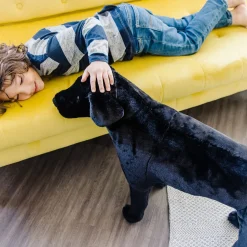 Black Lab Giant Stuffed Animal><noscript><img width=