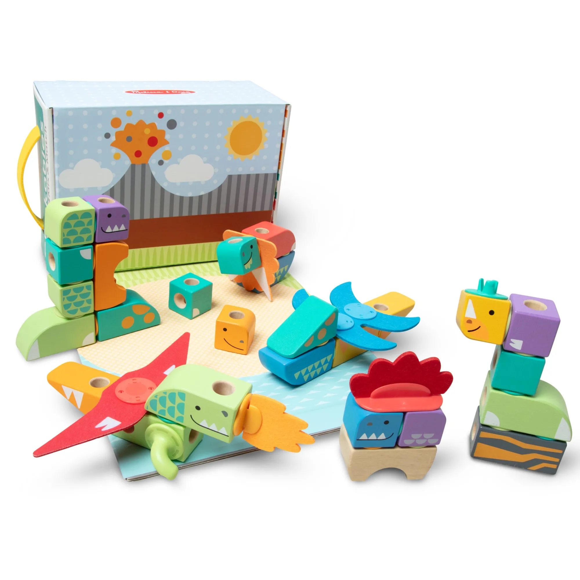 Blockables™ Dinosaur Play Set>Melissa & Doug Outlet