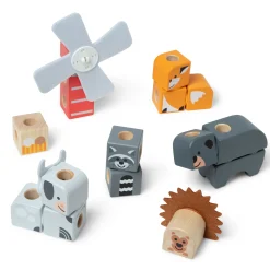 Blockables™ Play Sets Farm Friends and Woodland Friends 2-Pack Bundle>Melissa & Doug Sale