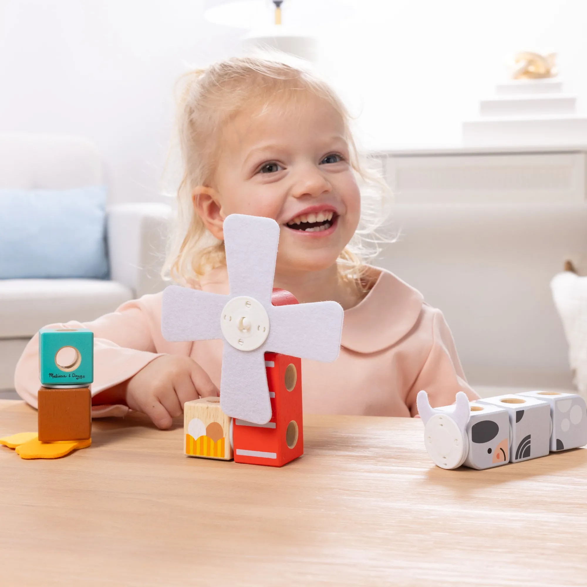 Blockables™ Play Sets Farm Friends and Woodland Friends 2-Pack Bundle>Melissa & Doug Sale