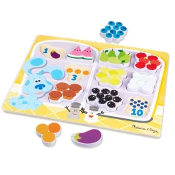 Blue's Clues & You! Fridge Food Wooden Chunky Puzzle - 10 Pieces><noscript><img width=