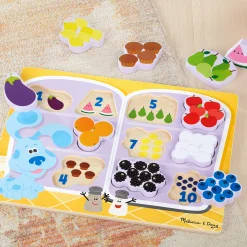 Blue's Clues & You! Fridge Food Wooden Chunky Puzzle - 10 Pieces><noscript><img width=