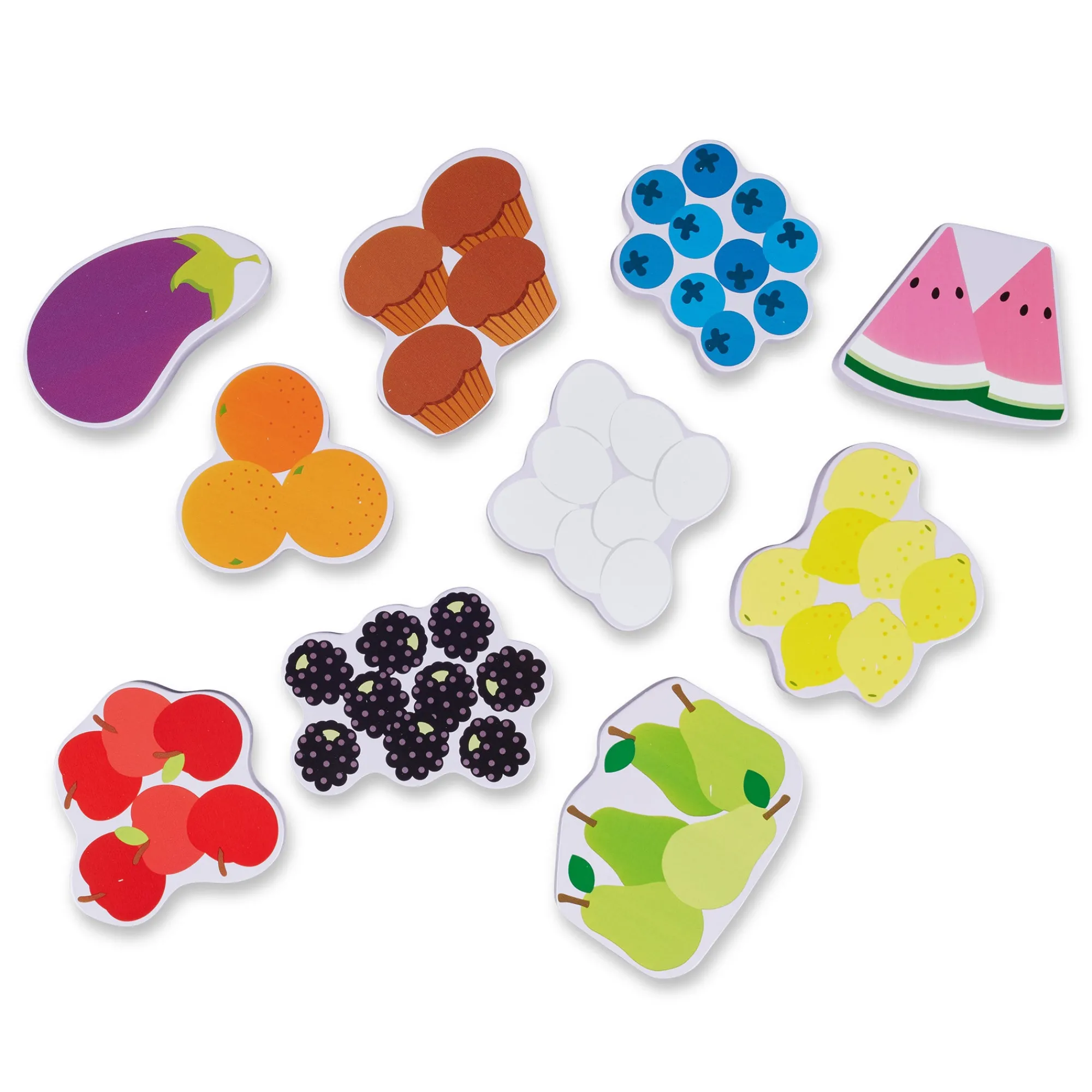 Blue's Clues & You! Fridge Food Wooden Chunky Puzzle - 10 Pieces>Melissa & Doug