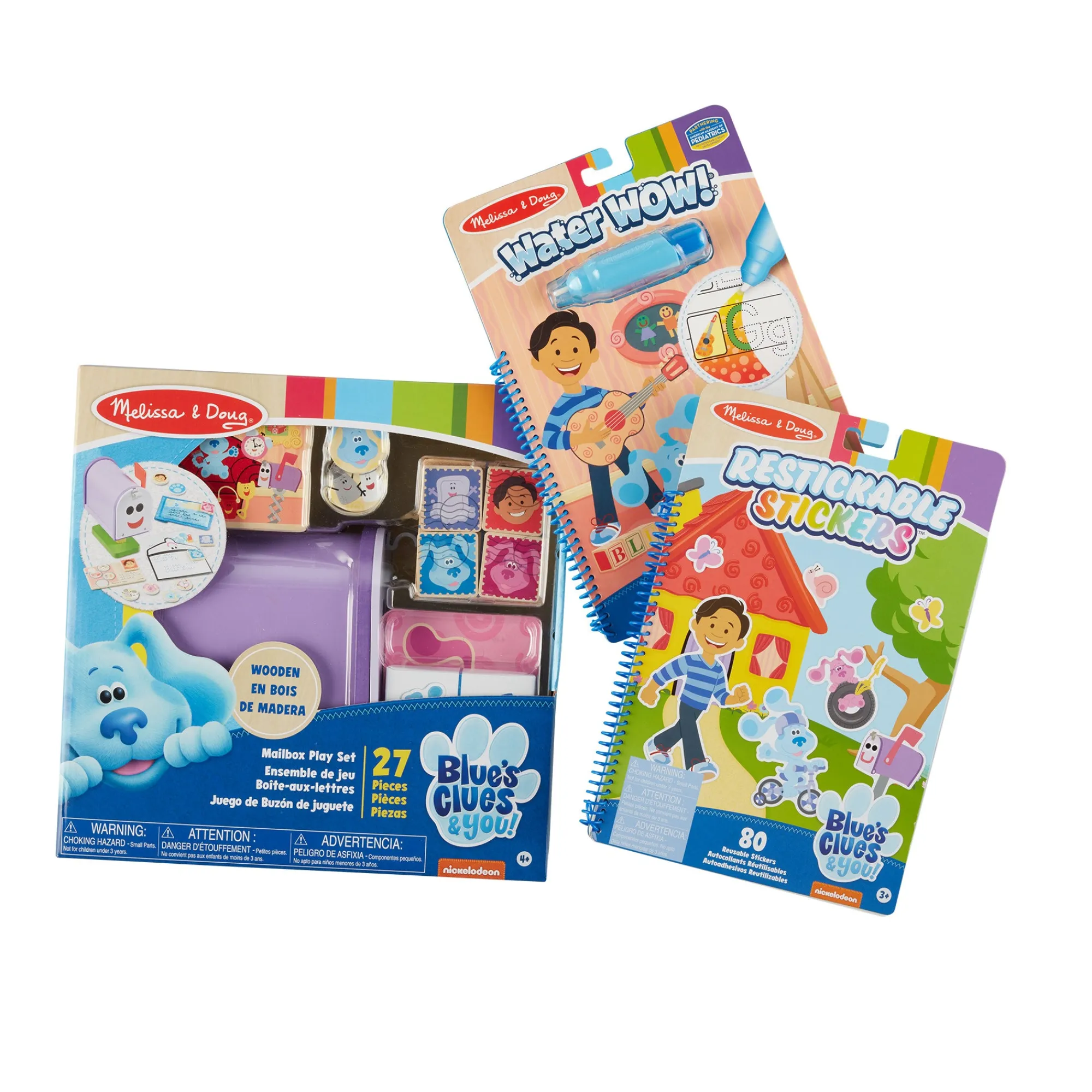 Blue's Clues & You! Restickable Stickers Pad - Places Blue Loves>Melissa & Doug Clearance