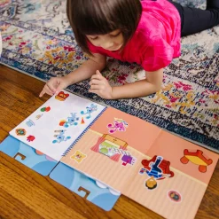 Blue's Clues & You! Restickable Stickers Pad - Places Blue Loves><noscript><img width=