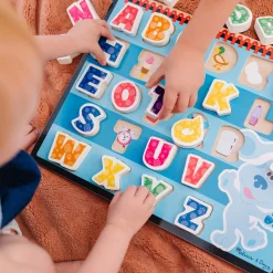 Blue's Clues & You! Wooden Chunky Puzzle - Alphabet>Melissa & Doug New