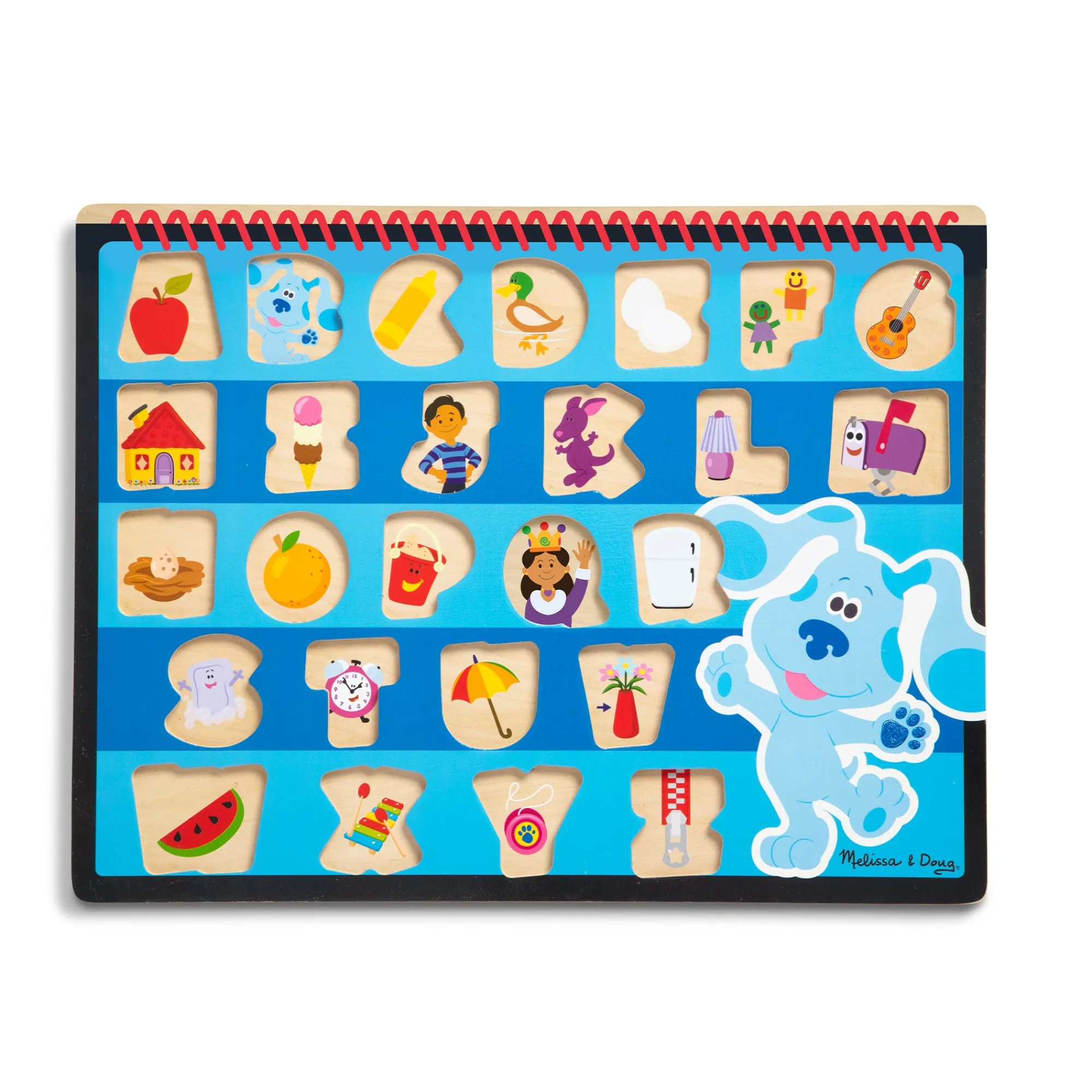 Blue's Clues & You! Wooden Chunky Puzzle - Alphabet>Melissa & Doug New