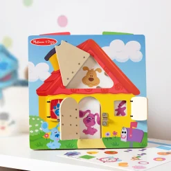 Blue's Clues & You! Wooden Lift-the-Flap Activity Board><noscript><img width=