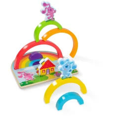 Blue's Clues & You! Wooden Rainbow Stacking Puzzle - 9 Pieces><noscript><img width=