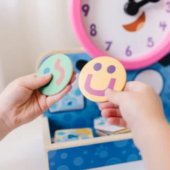 Blue's Clues & You! Wooden Tickety Tock Magnetic Clock><noscript><img width=