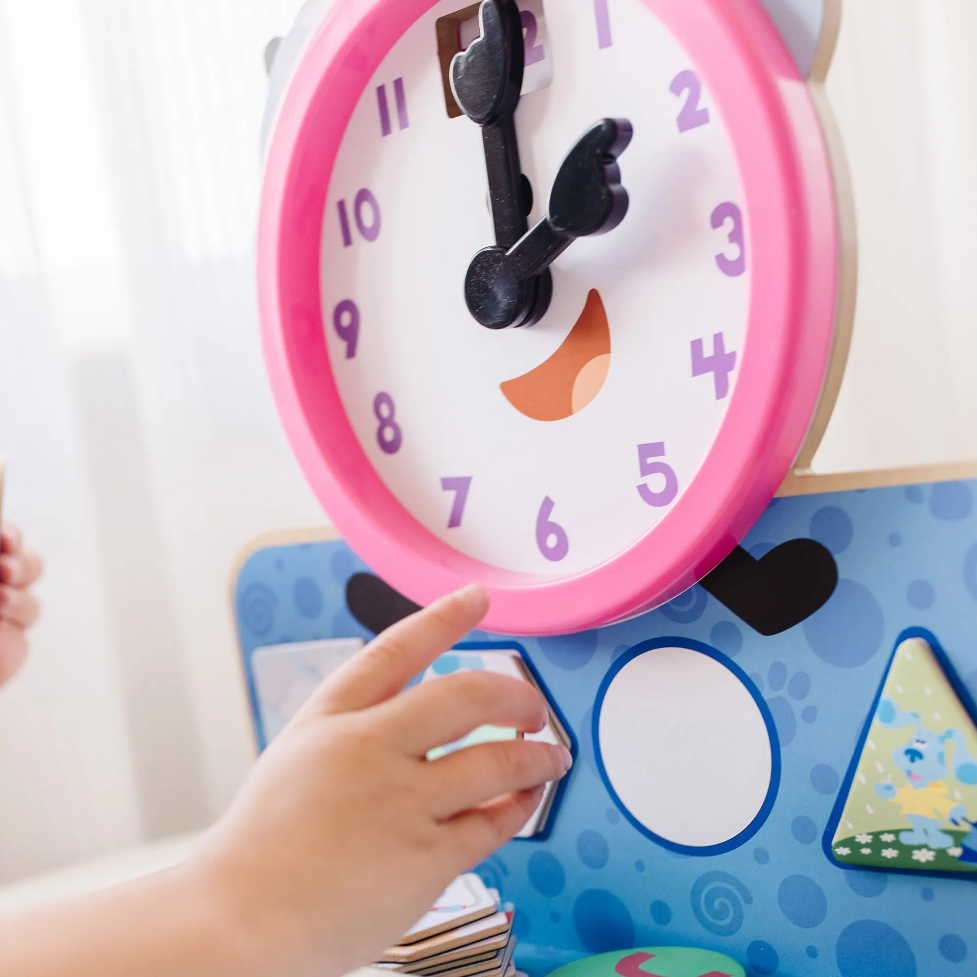 Blue's Clues & You! Wooden Tickety Tock Magnetic Clock>Melissa & Doug Online