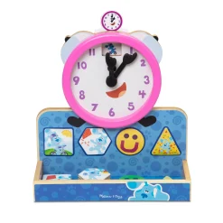 Blue's Clues & You! Wooden Tickety Tock Magnetic Clock><noscript><img width=