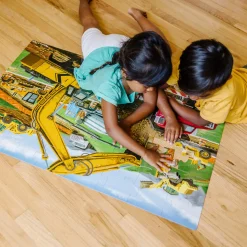 Building Site Floor Puzzle - 48 Pieces>Melissa & Doug Best