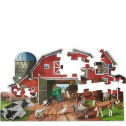 Busy Barn Shaped Floor Puzzle - 32 Pieces><noscript><img width=