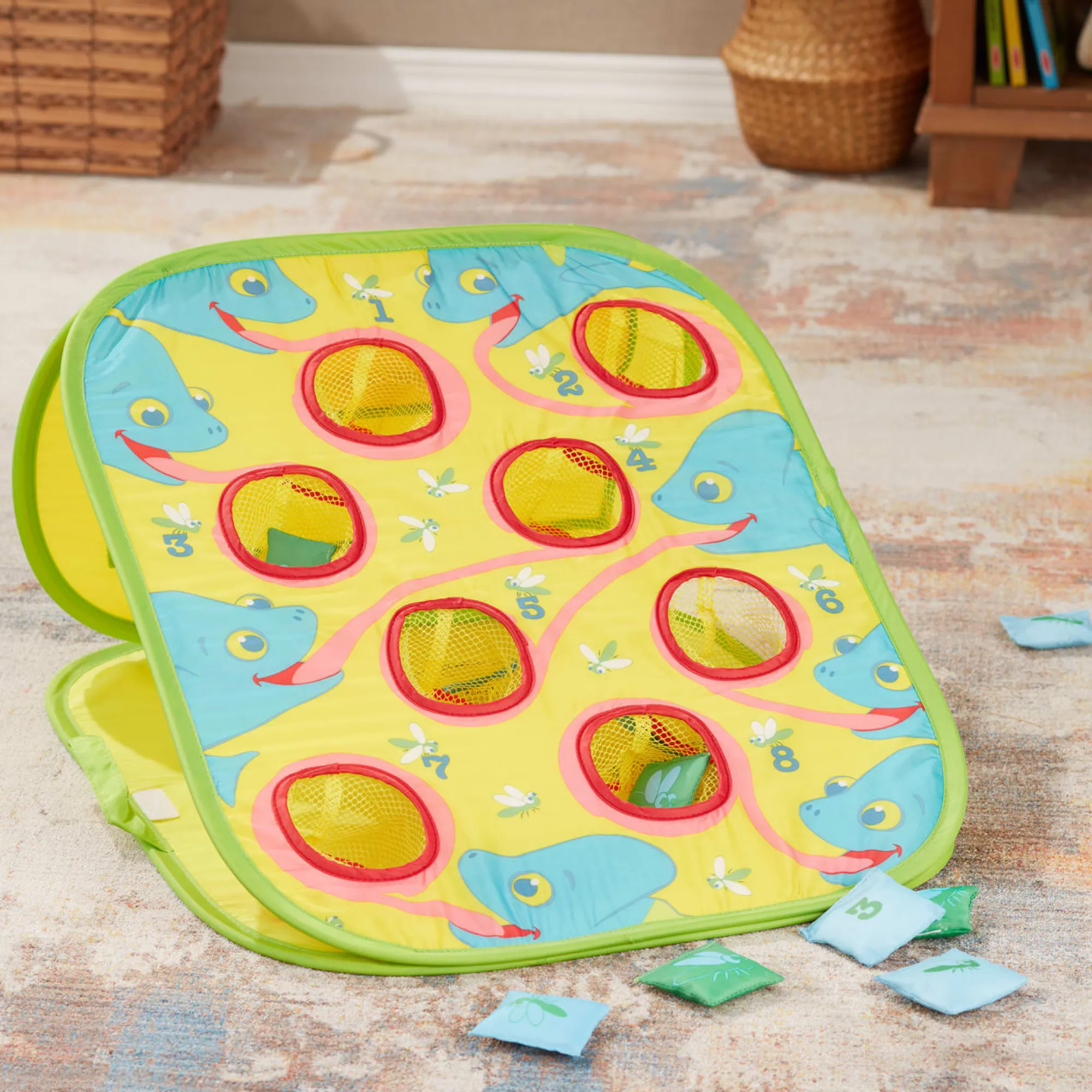Camo Chameleon Bean Bag Toss>Melissa & Doug Hot