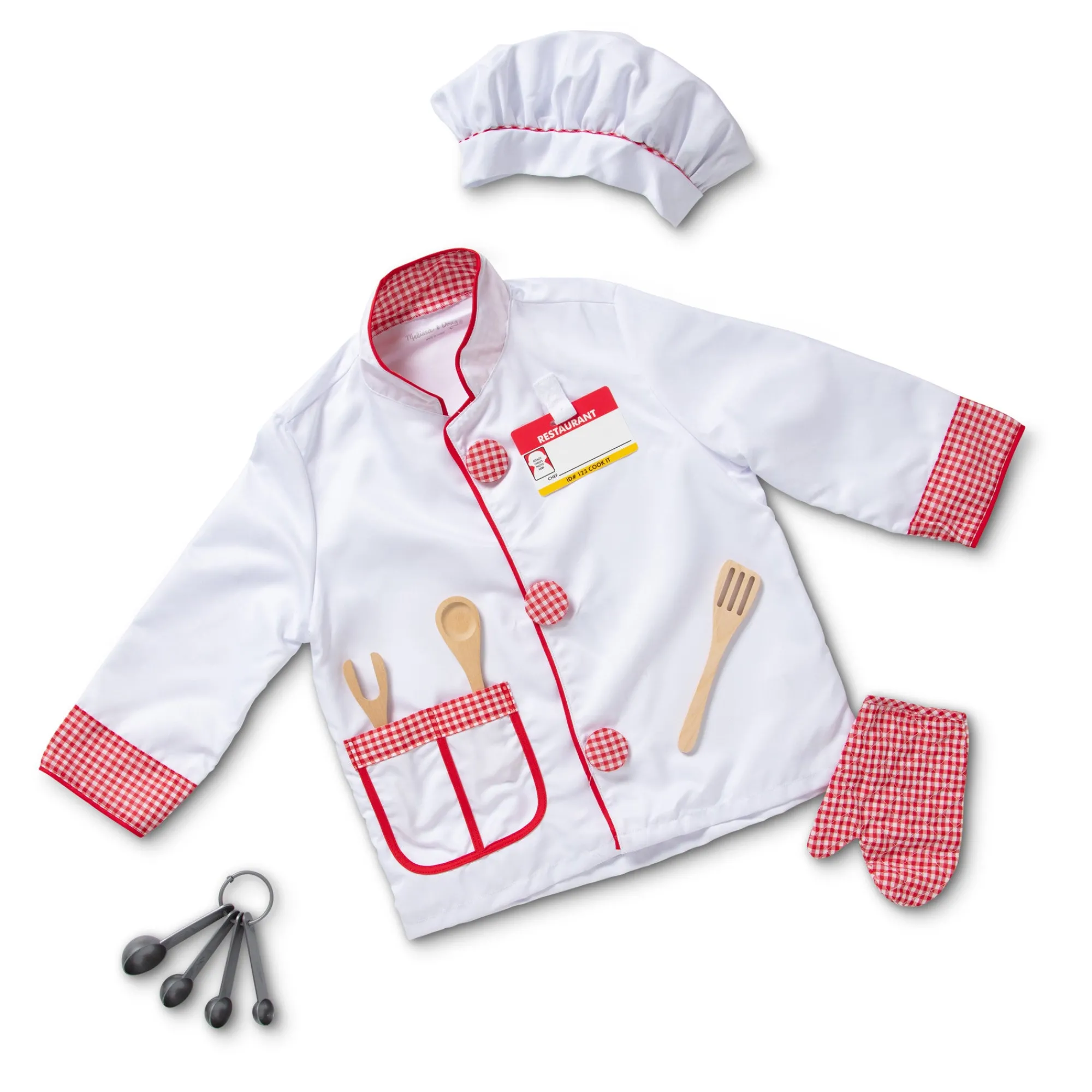 Chef Costume Role Play Set>Melissa & Doug New