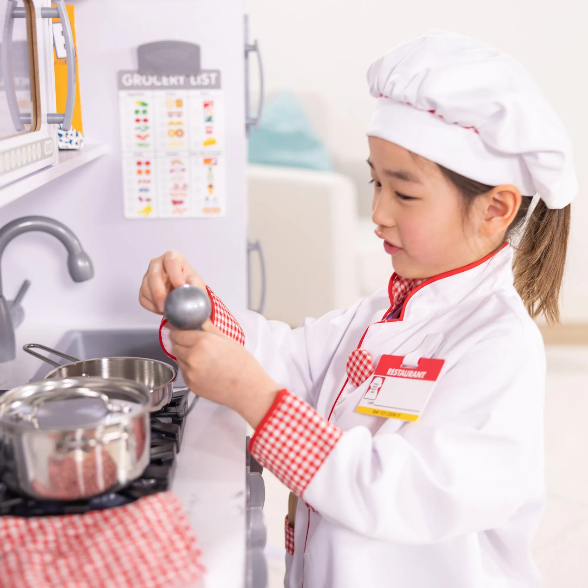 Chef Costume Role Play Set>Melissa & Doug New