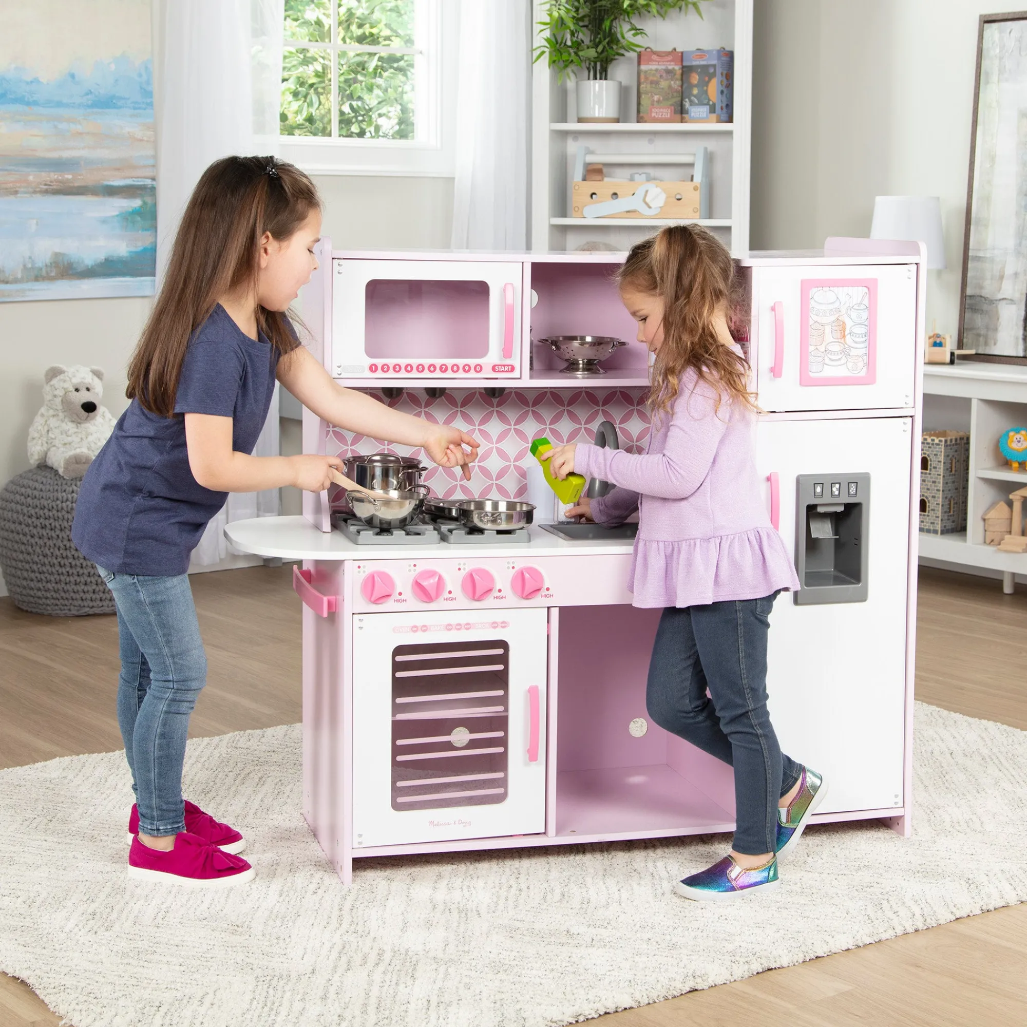 Chef's Kitchen Wooden Activity Center>Melissa & Doug New