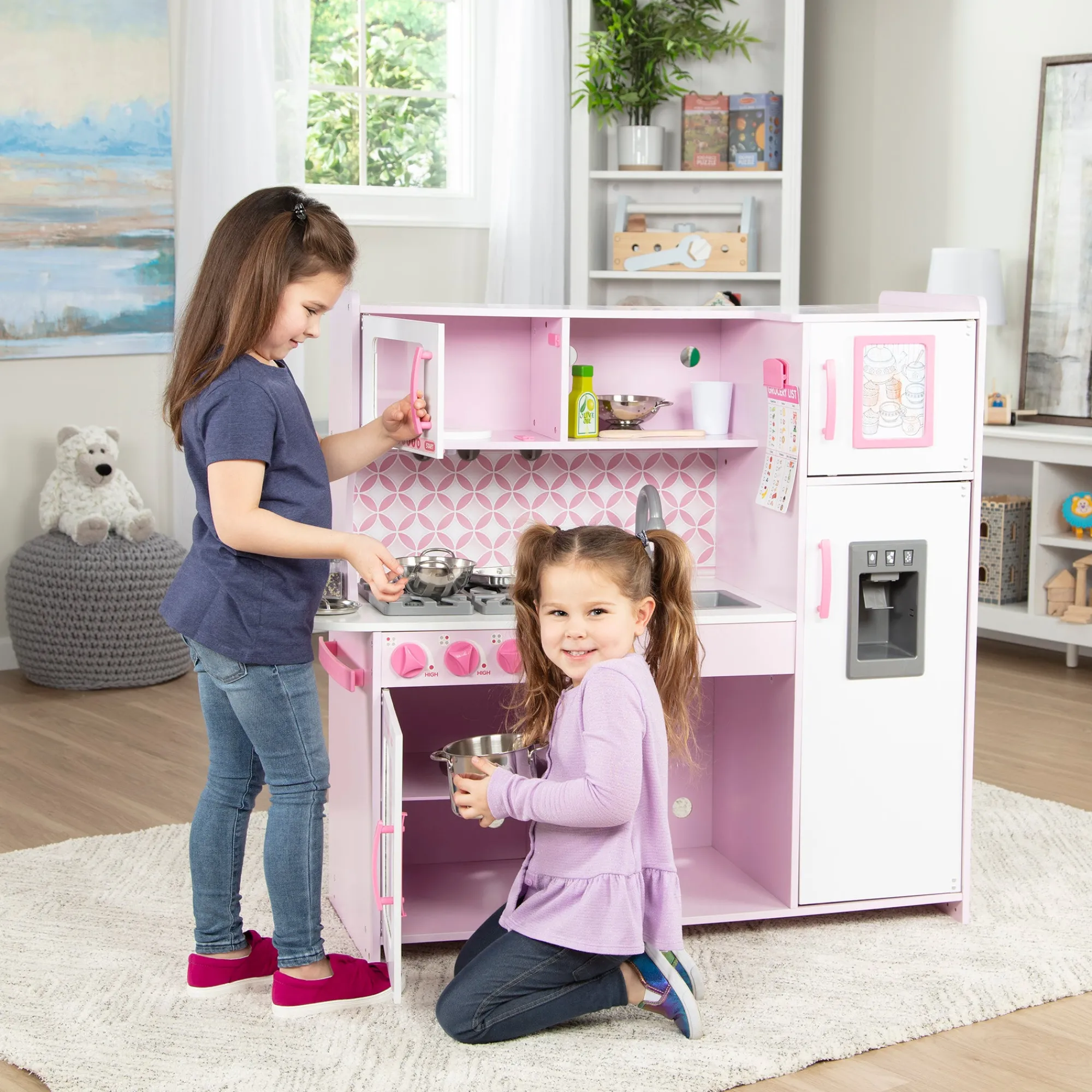 Chef's Kitchen Wooden Activity Center>Melissa & Doug New