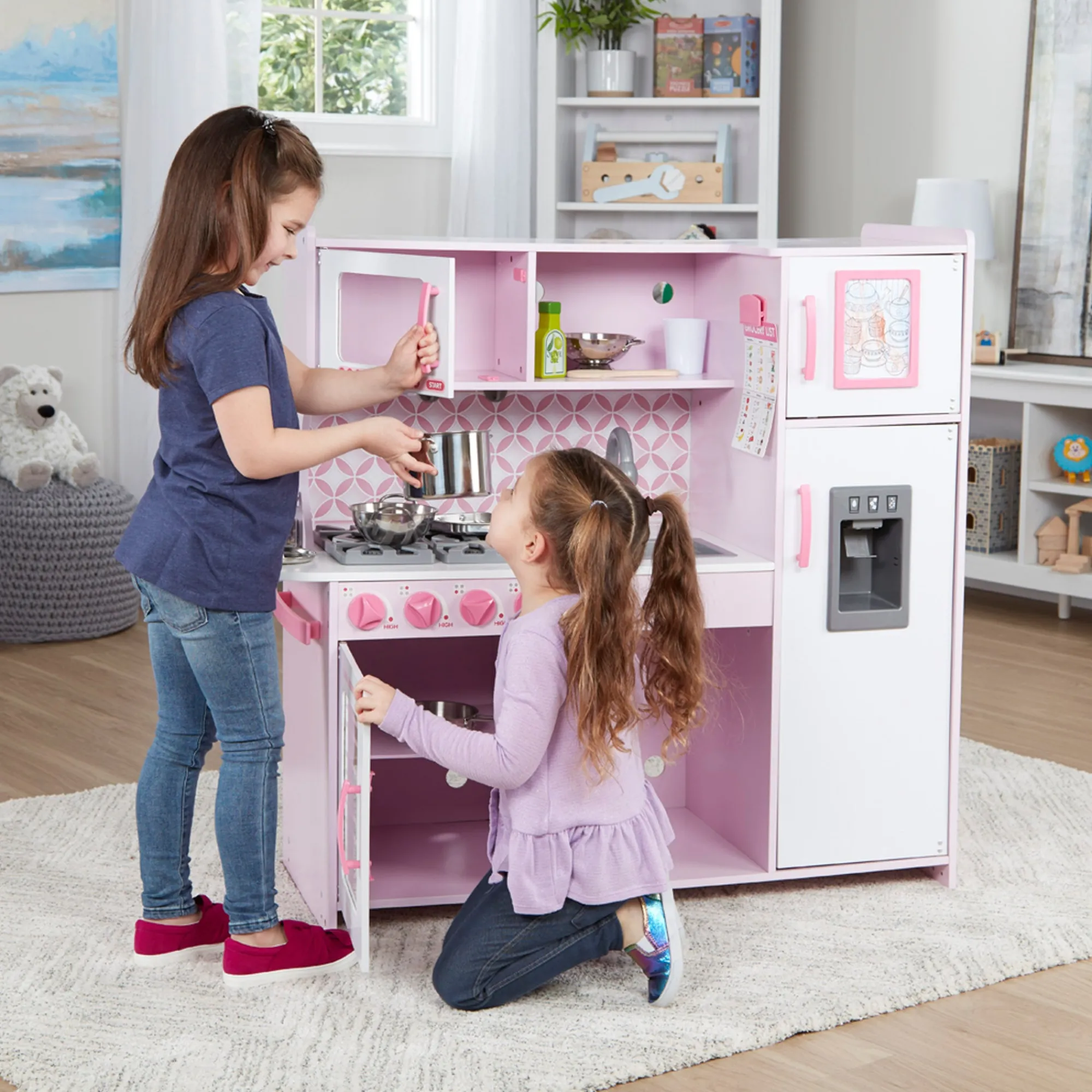 Chef's Kitchen Wooden Activity Center>Melissa & Doug New