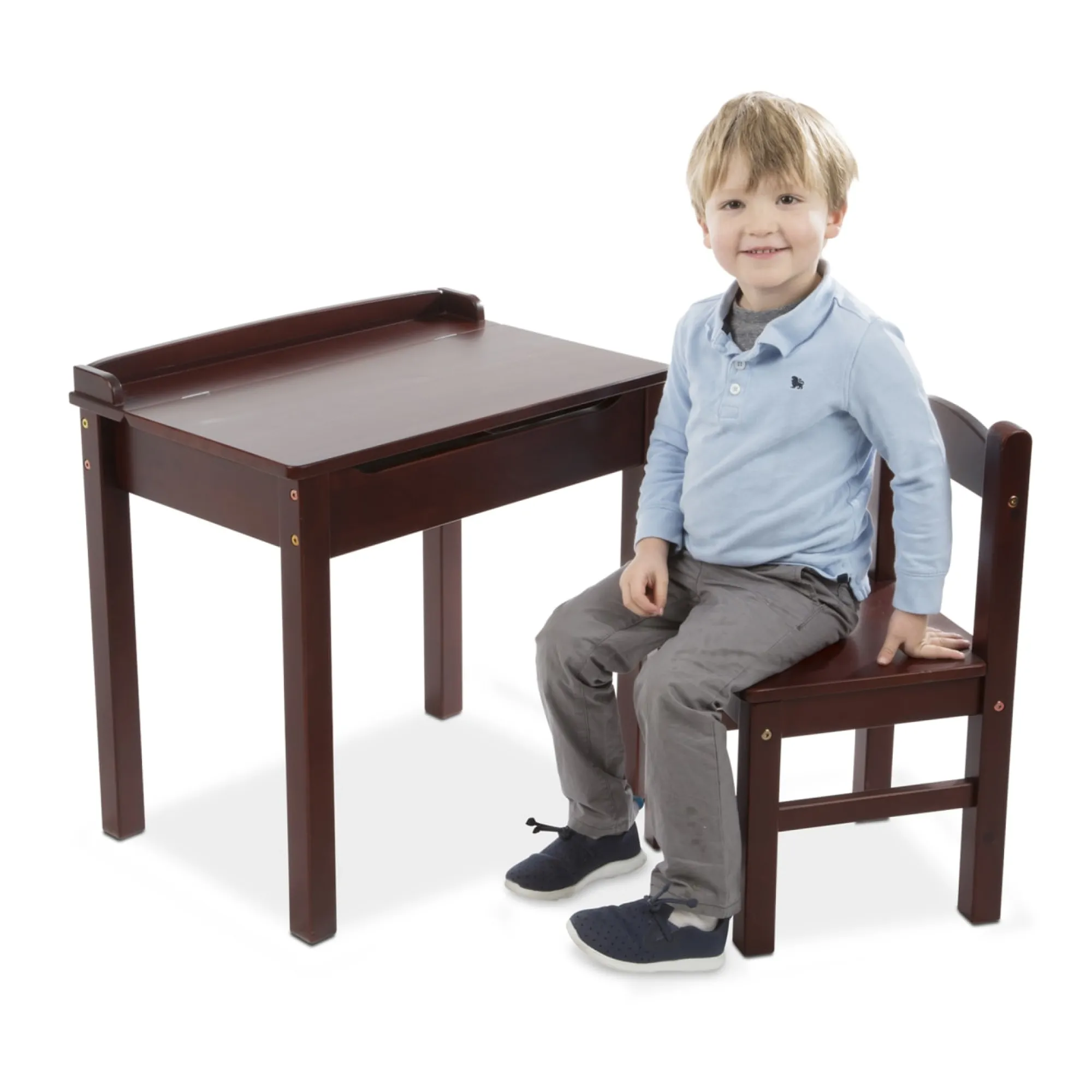 Child's Lift-Top Desk & Chair - Espresso>Melissa & Doug Hot