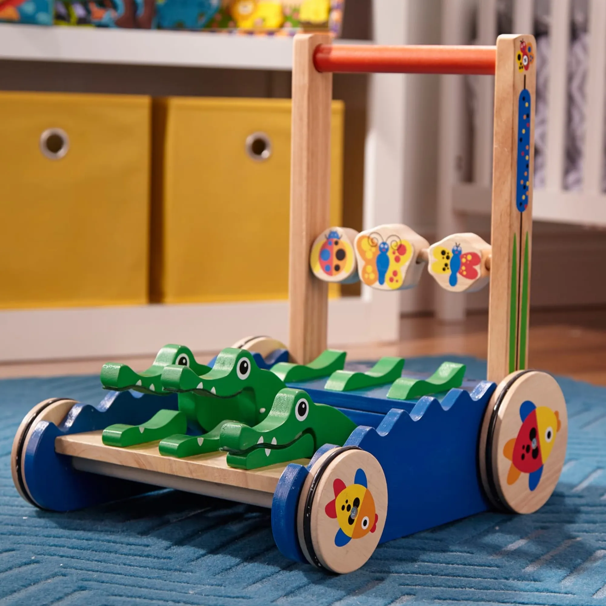 Chomp & Clack Alligator Push Toy>Melissa & Doug Outlet