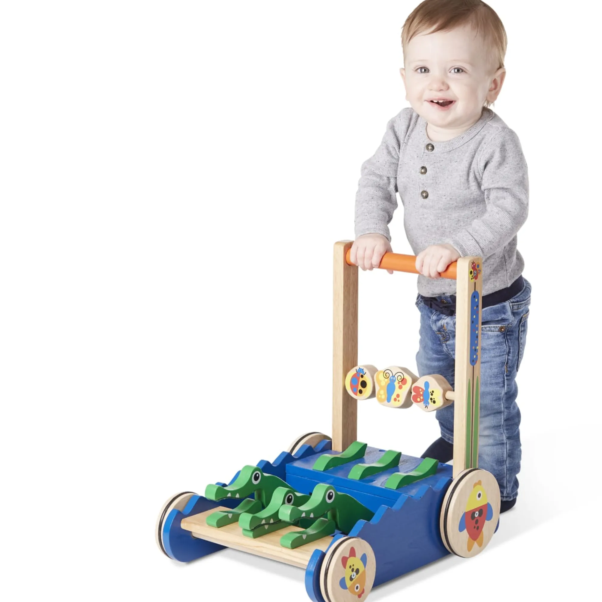 Chomp & Clack Alligator Push Toy>Melissa & Doug Outlet