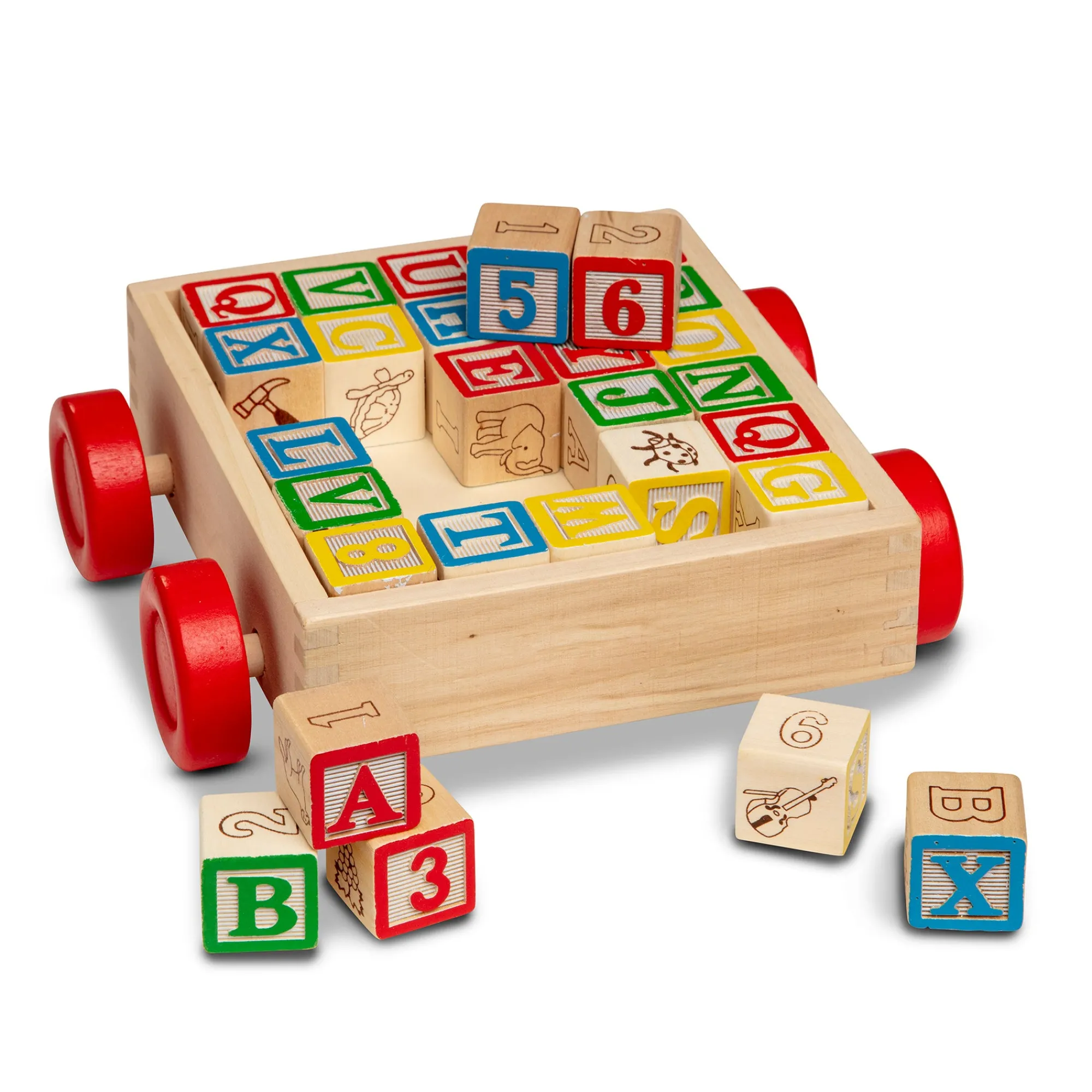 Classic ABC Block Cart>Melissa & Doug New