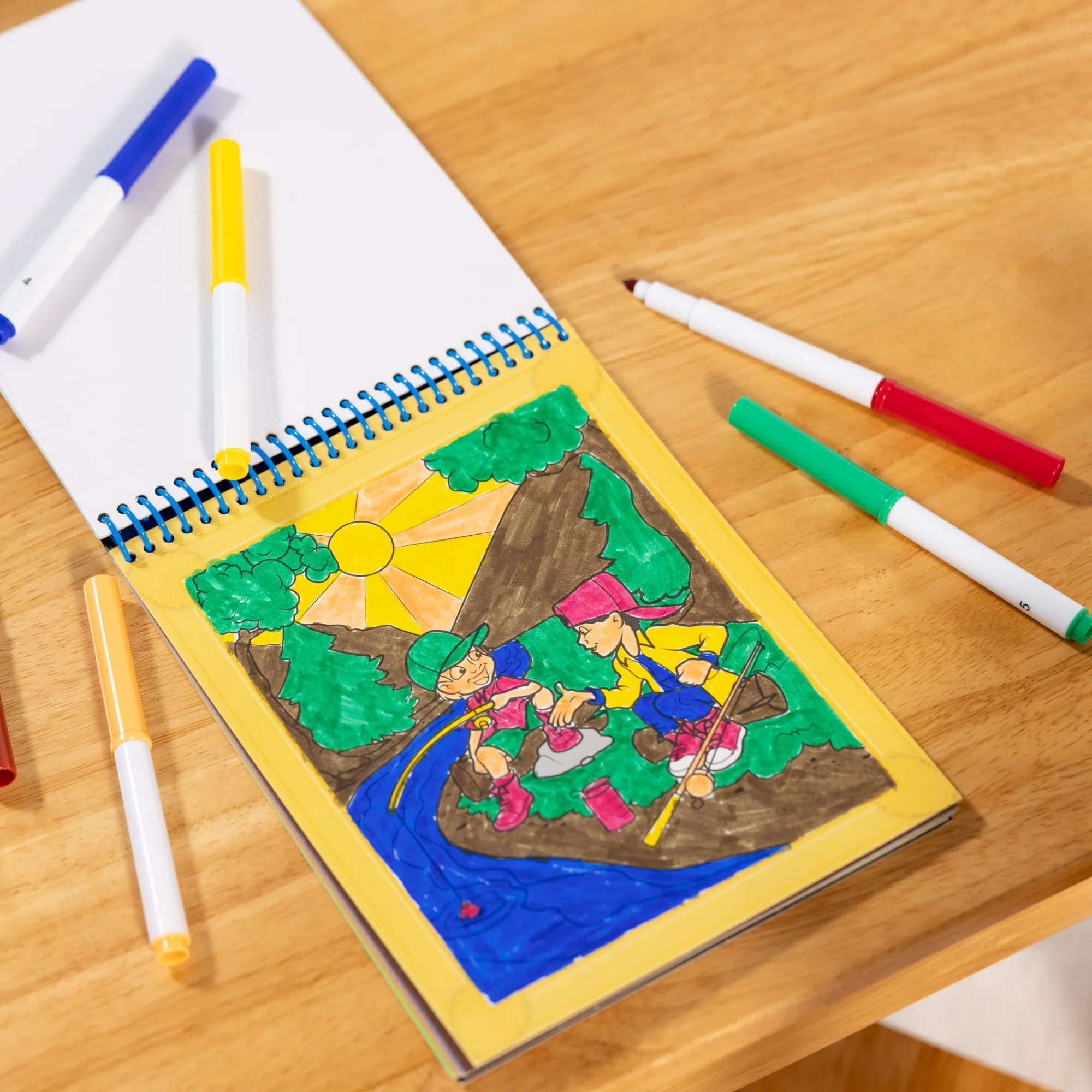 Color By Numbers - Blue>Melissa & Doug Hot