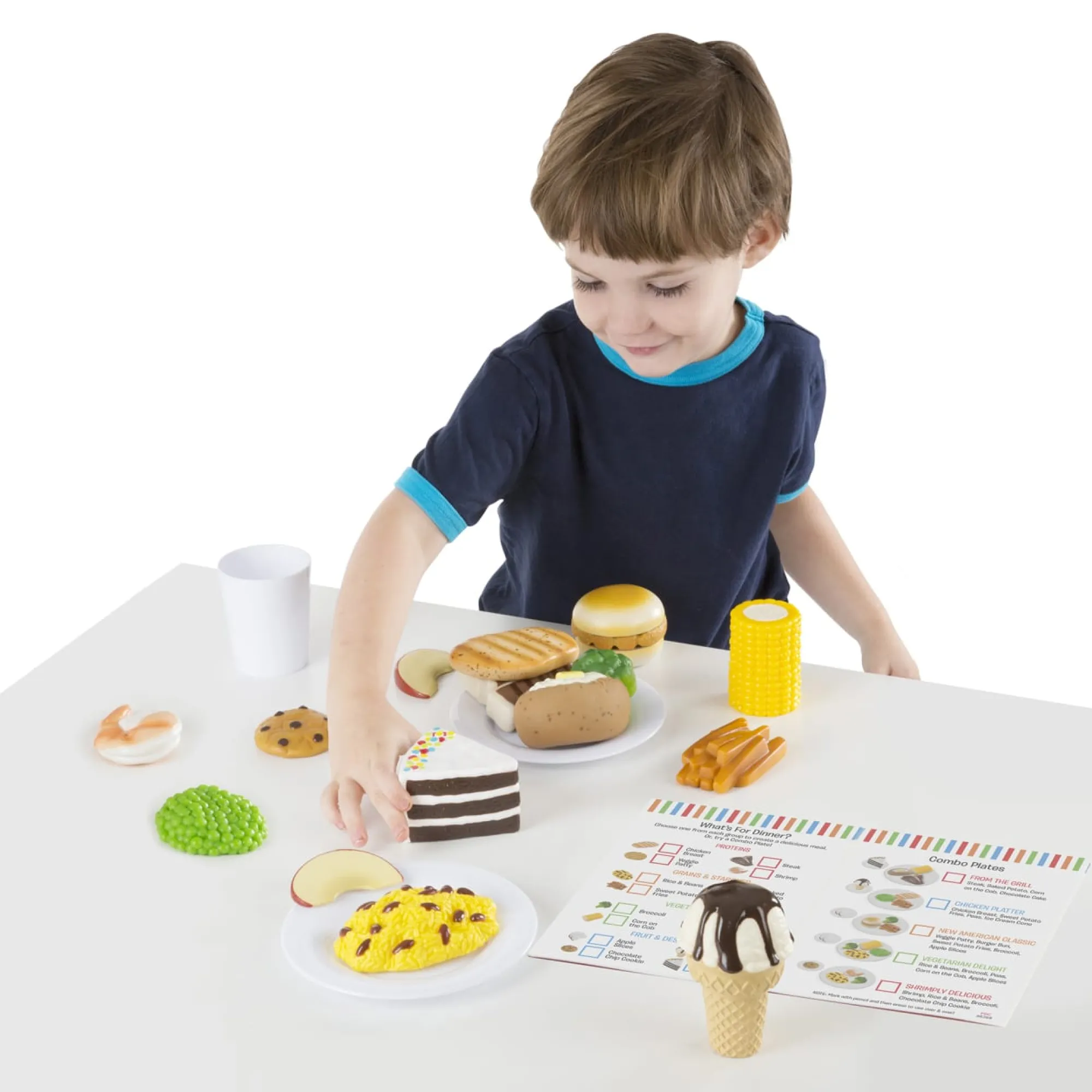 Combine and Dine Dinners - 18-piece set>Melissa & Doug Online