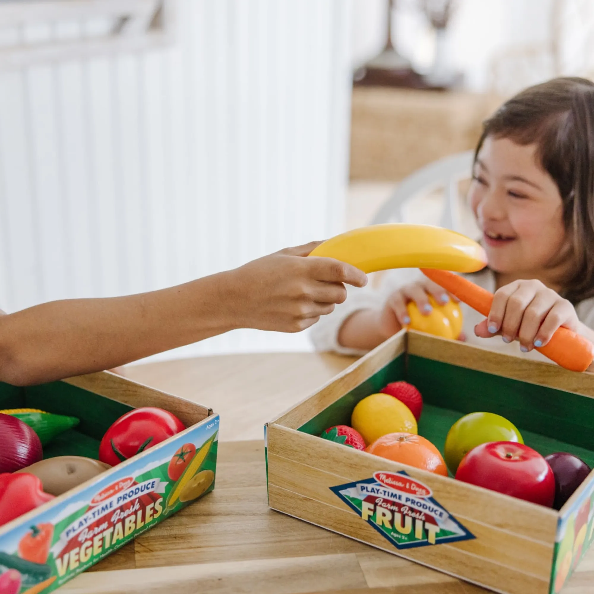 Combo Fruit & Veggies Set>Melissa & Doug New