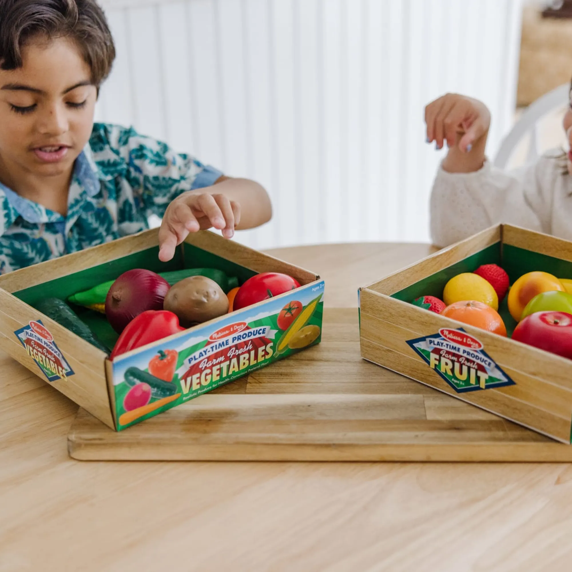 Combo Fruit & Veggies Set>Melissa & Doug New