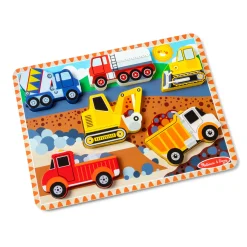 Construction Chunky Puzzle - 6 Pieces>Melissa & Doug Outlet