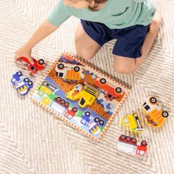 Construction Chunky Puzzle - 6 Pieces>Melissa & Doug Outlet