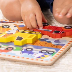 Construction Chunky Puzzle - 6 Pieces><noscript><img width=