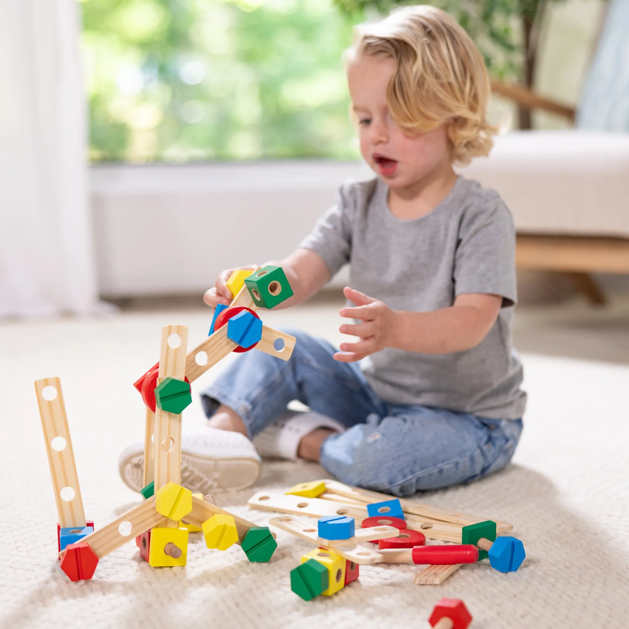 Construction Set in a Box>Melissa & Doug Hot