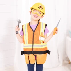Construction Worker Costume Role Play Set>Melissa & Doug Online