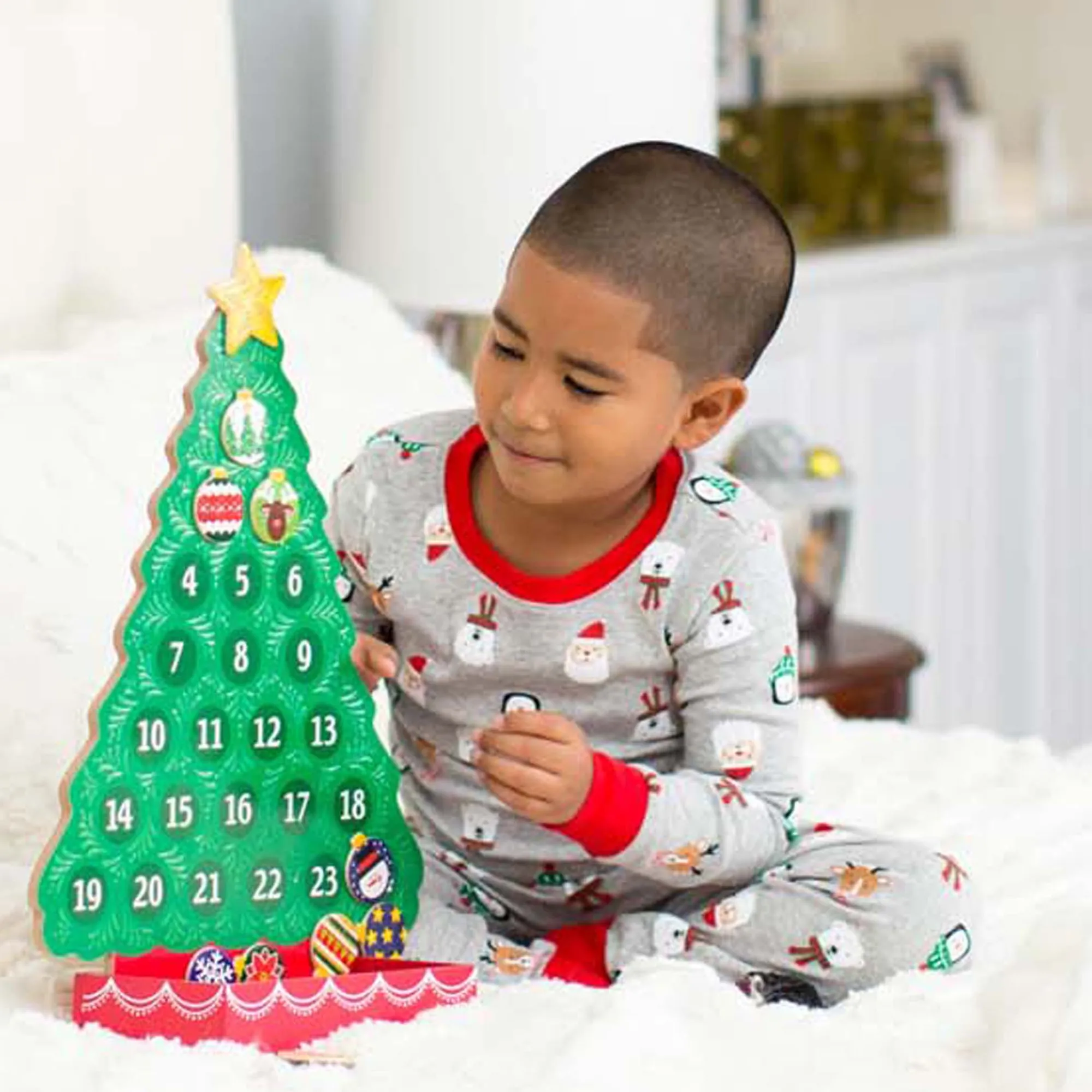 Countdown to Christmas Wooden Seasonal Calendar>Melissa & Doug Discount